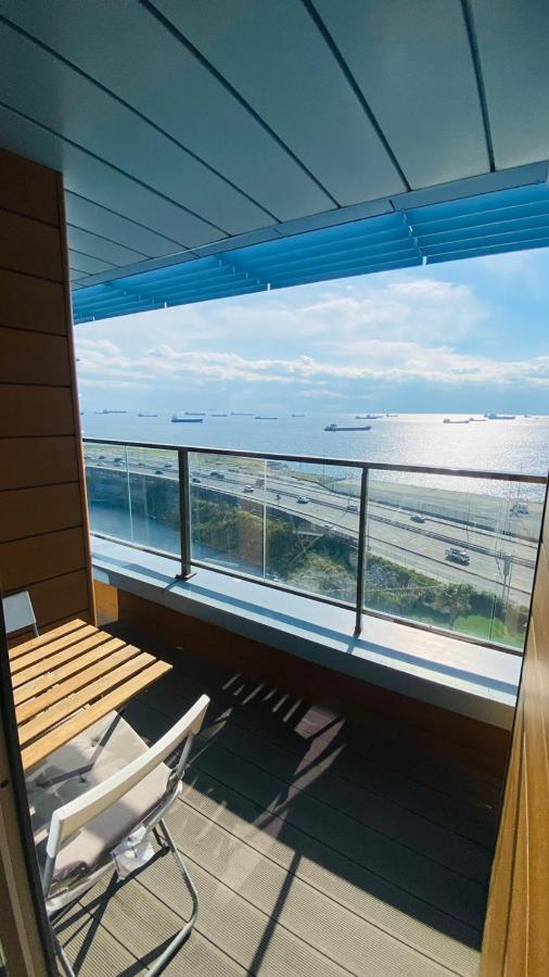 Lux 2 Room Suite Apartment With Seaview In Center Isztambul Kültér fotó